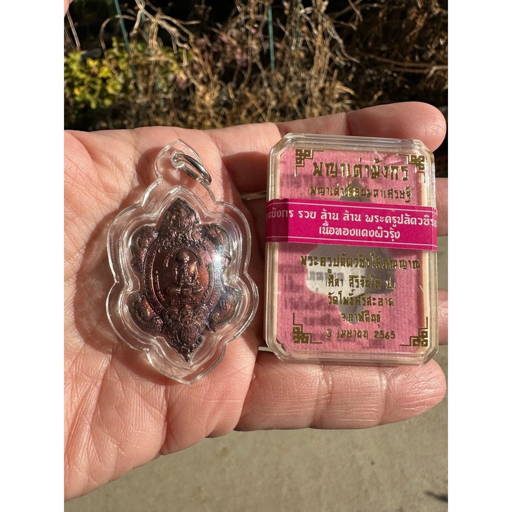 LP Maha Sila Toa Mahalarb amulet พญาเต่ามังกร พญาเต่าเลือน รวย ล้าน ล้าน 豐 富 多 財